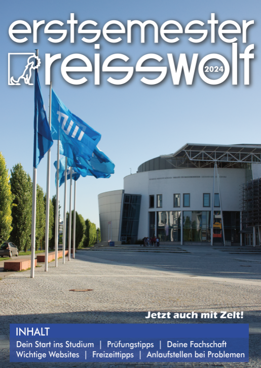 Das Titelblatt des Erstsemester-Reisswolf 2022/23