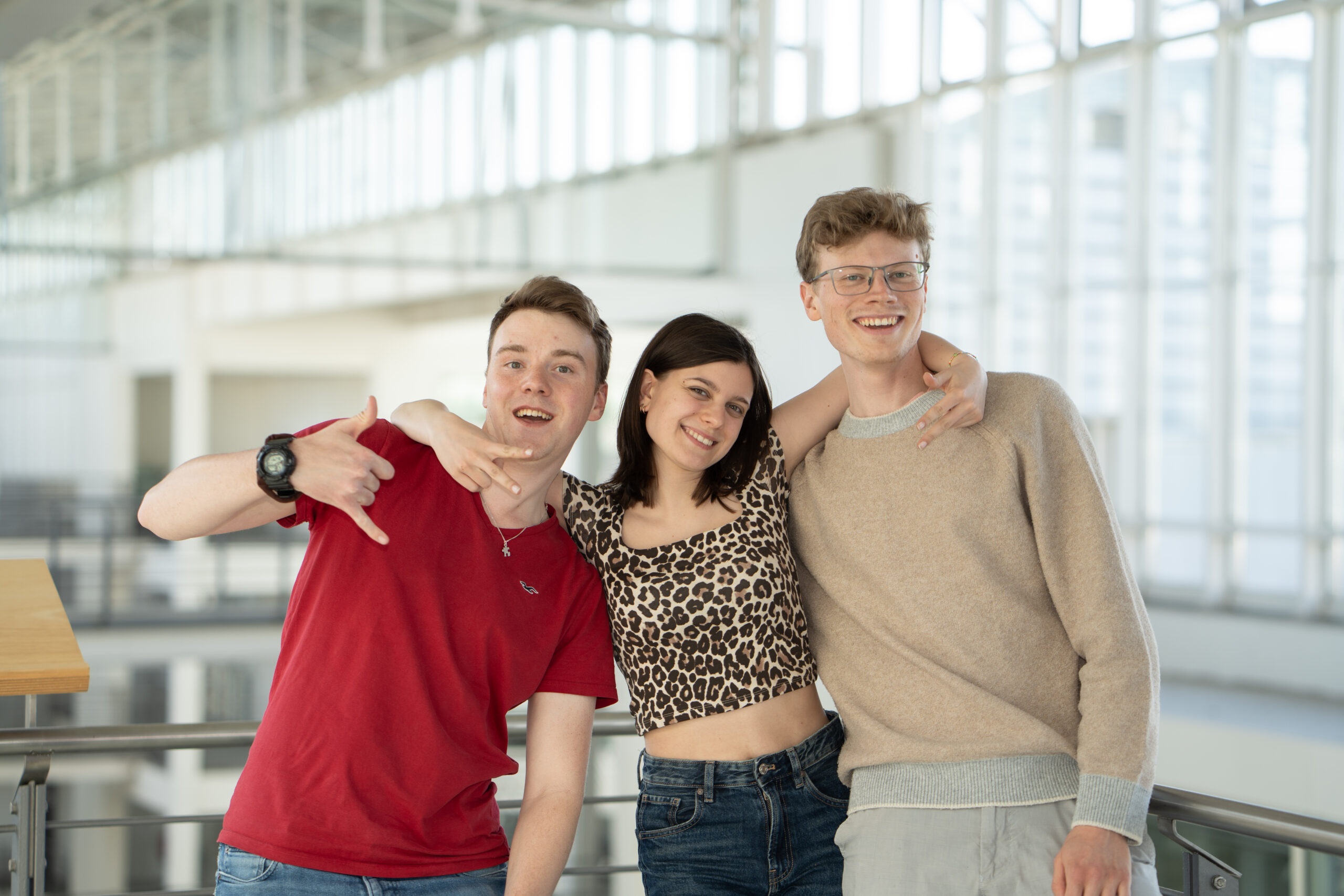 Teamfoto Team für internationale Studierende